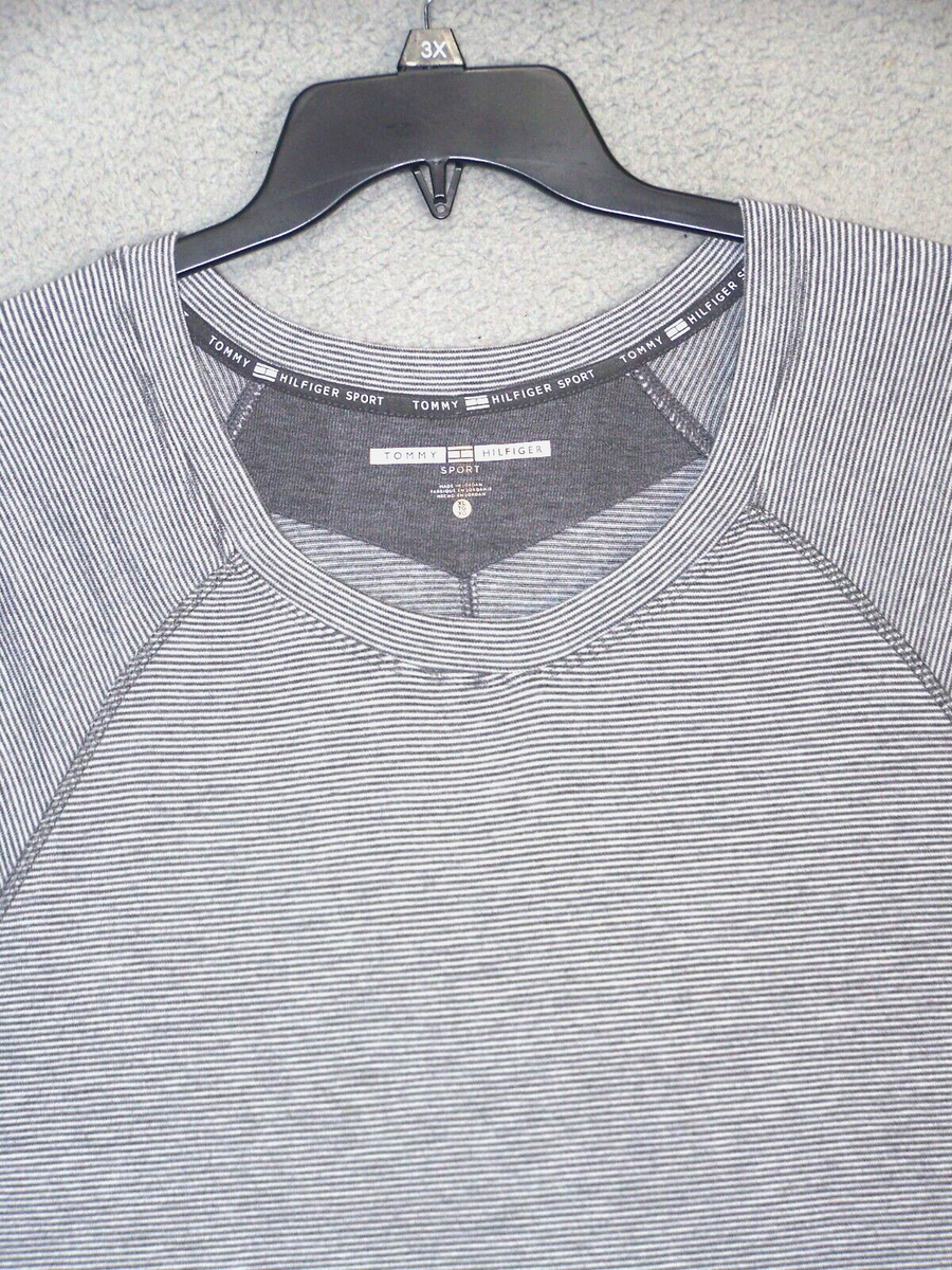 Tommy Hilfiger Sweatshirt Womens XL 16 18 Gray Soft Heavy Stretch