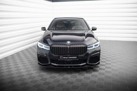 Maxton Design Frontlippe V.3 Passend FüR Bmw 7 M-Paket G11 / G12 Fl Schwarz Hoch