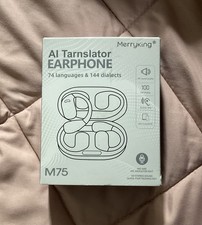 Merryking Ai Translator Earbuds MODEL M75