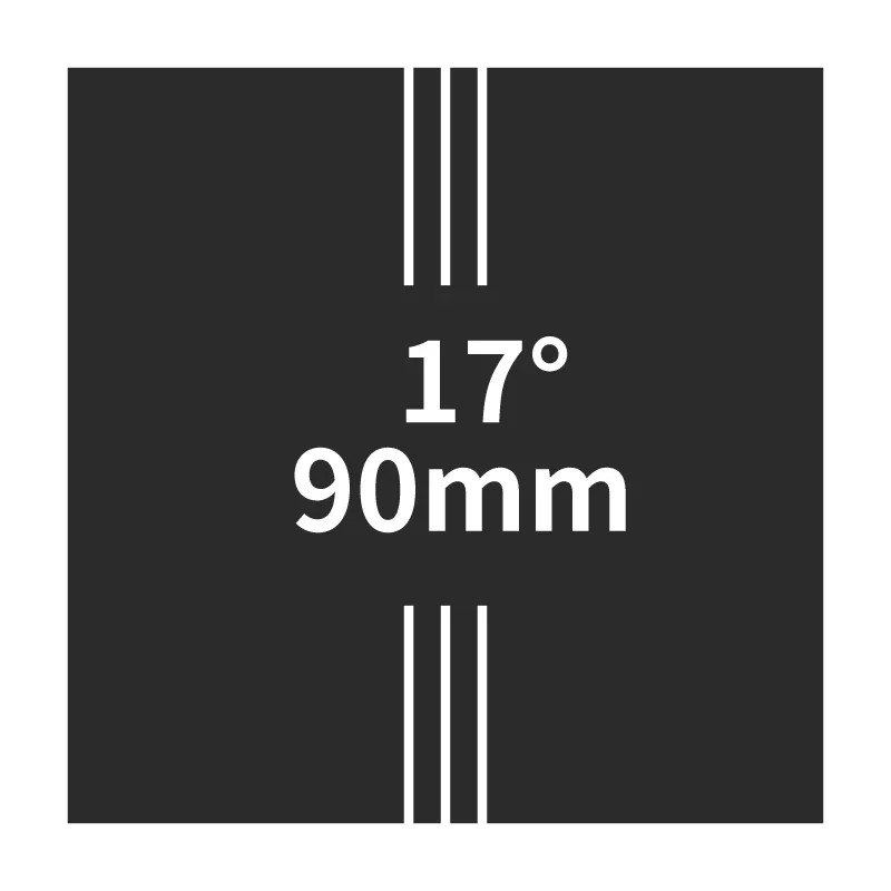 Angle 6/17 Degree Stem 60-130mm Bicycle Parts
