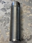 Vintage Thermos Model 6074  Ribbed Aluminum 1 Quart Wide Mouth  Cork Stopper — photo 4