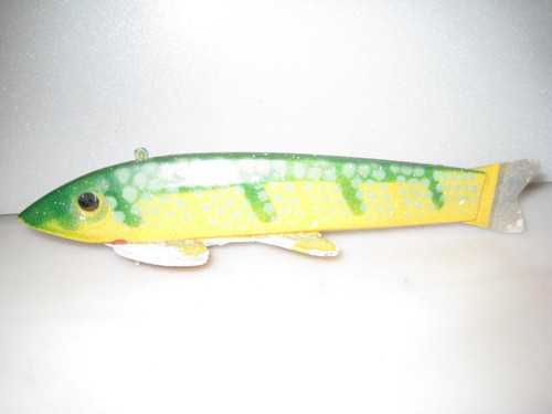 Randall DELUX Fish DECOY SPEARING METAL CAST ALUMINUM FINS Minnesota 8" VINTAGE - Bild 2 von 13