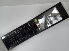 KYOCERA 701KC Black DIGNO KEITAI 2 Android Flip Phone SIM Unlocked Tested Japan