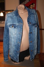 Jeansjacke Esprit, Gr. XL, used Optik, leicht tailliert