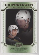 2019-20 Upper Deck UD Portraits Rookies Green Connor Clifton #P-57 x6g