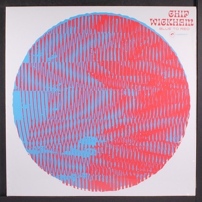 CHIP WICKHAM: blue to red LOVEMONK  12'' LP 33 RPM Spain
