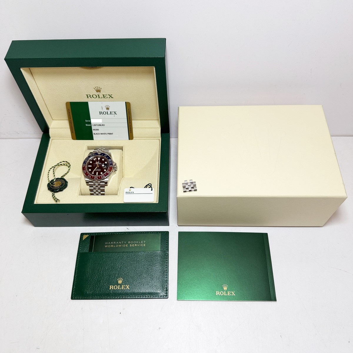 2019 Rolex GMT-Master II Pepsi 126710BLRO Jubilee Black Stainless