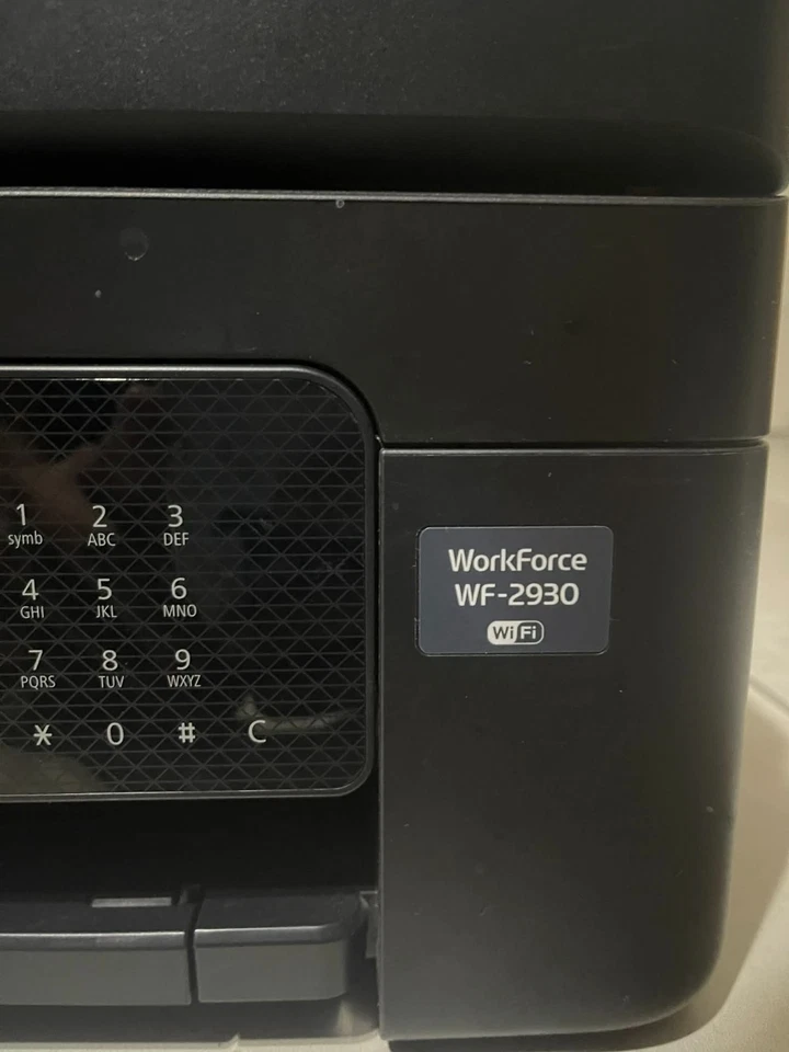 Impresora todo en uno inalámbrica Epson WorkForce WF-2930 - USADA - probada y funcionando Foto 2 de 4