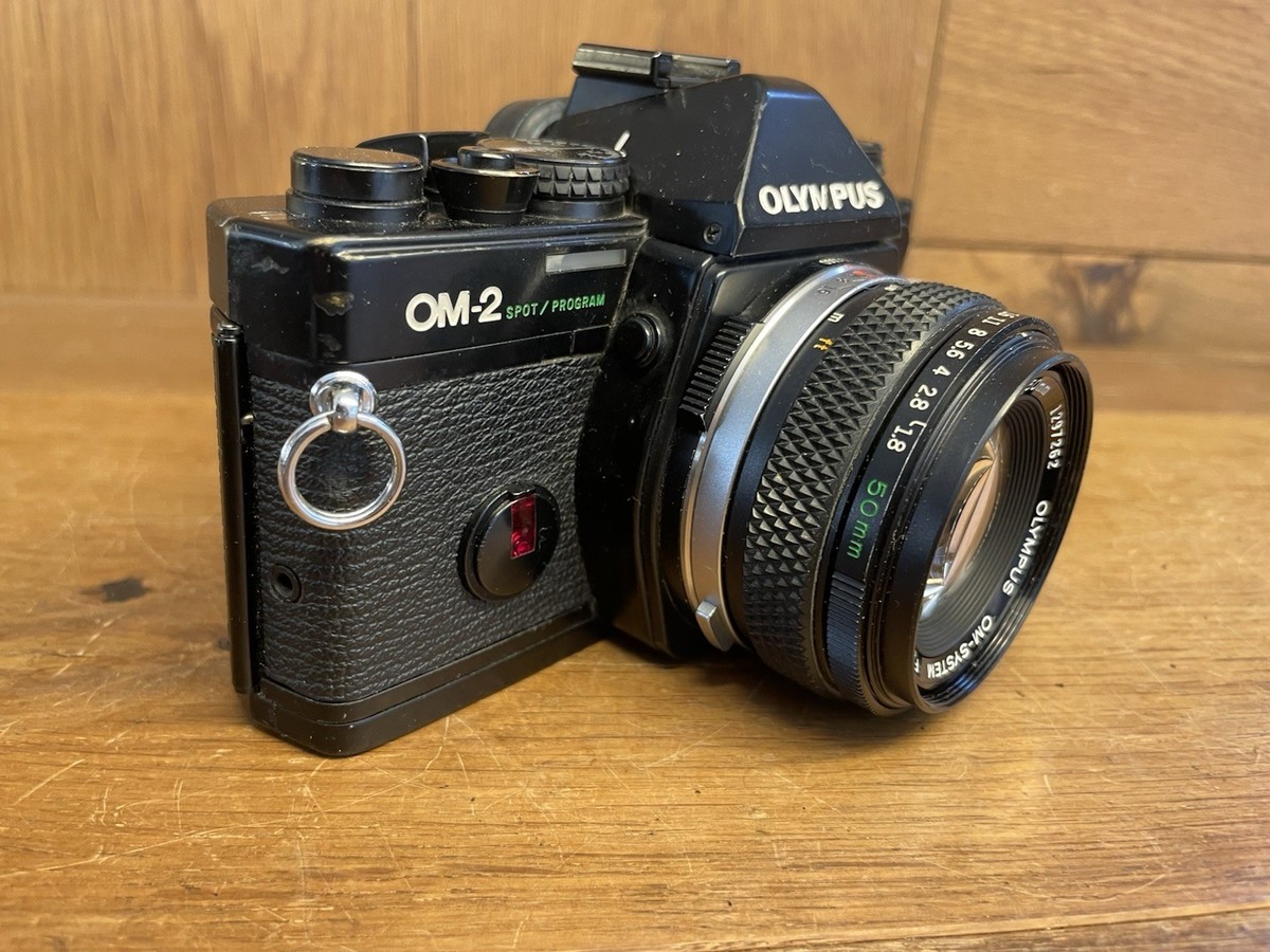 CLA'd : Near Mint* Olympus OM-2 Spot Program Film Camera Auto S