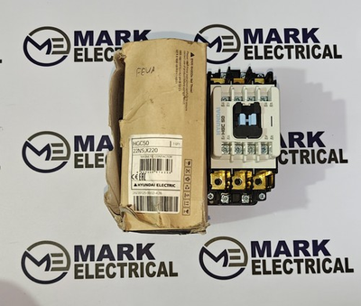 #ad HYUNDAI ELECTRIC HGC50 MAGNETIC CONTACTOR 50A VOLTAGE 220VAC FAST SHIPPING $133.00