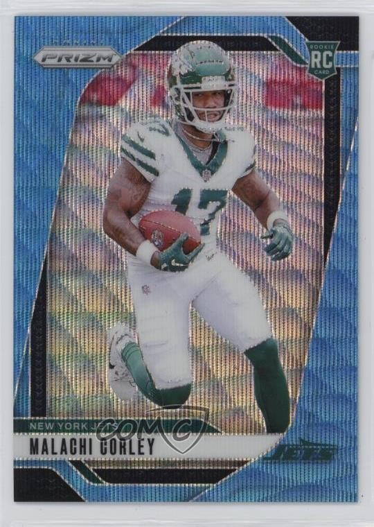 2024 Panini Prizm Rookies Blue Wave Prizm 118/230 Malachi Corley #369 0m89