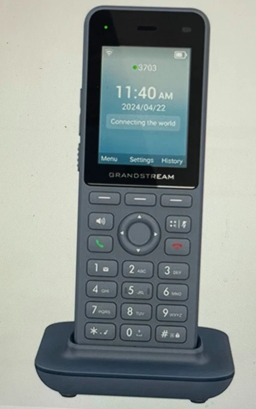 Teléfono inalámbrico Grandstream WP826 WiFi 6 IP Foto 3 de 4