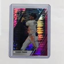 2022 Panini Chronicles - Titan Wander Franco #1 Pink Pulsar Prizm (RC)
