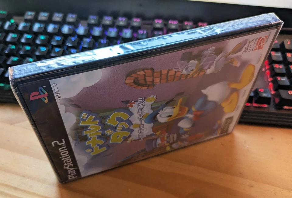 PS2 PlayStation 2 Disney Donald Duck Goin Quackers Japan NEW US Seller - Image 4 of 4