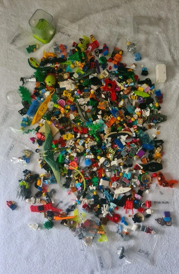 Lego Minifiguren Konvolut Mit Zubehör
