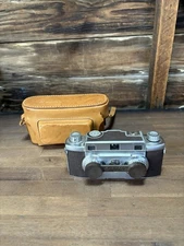 Vintage Revere Stereo 33 Film Camera w/ Case Untested f