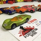 1969 MATCHBOX SUPERFAST #45 FORD GROUP 6 RACER TRANSITIONAL WHEELS 1/64 ENGLAND