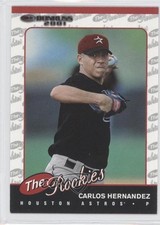 2001 Donruss The Rookies Carlos Hernandez #R54 0j0