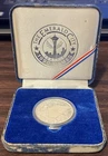 1990 Seattle Emerald City Goodwill Games 1 Troy Oz .999 Fine Silver Proof w/COA