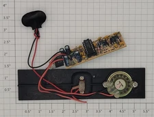 MRC TER-422 HO Gauge Sound PCB Circuit Board with Switch and Speaker Mounted