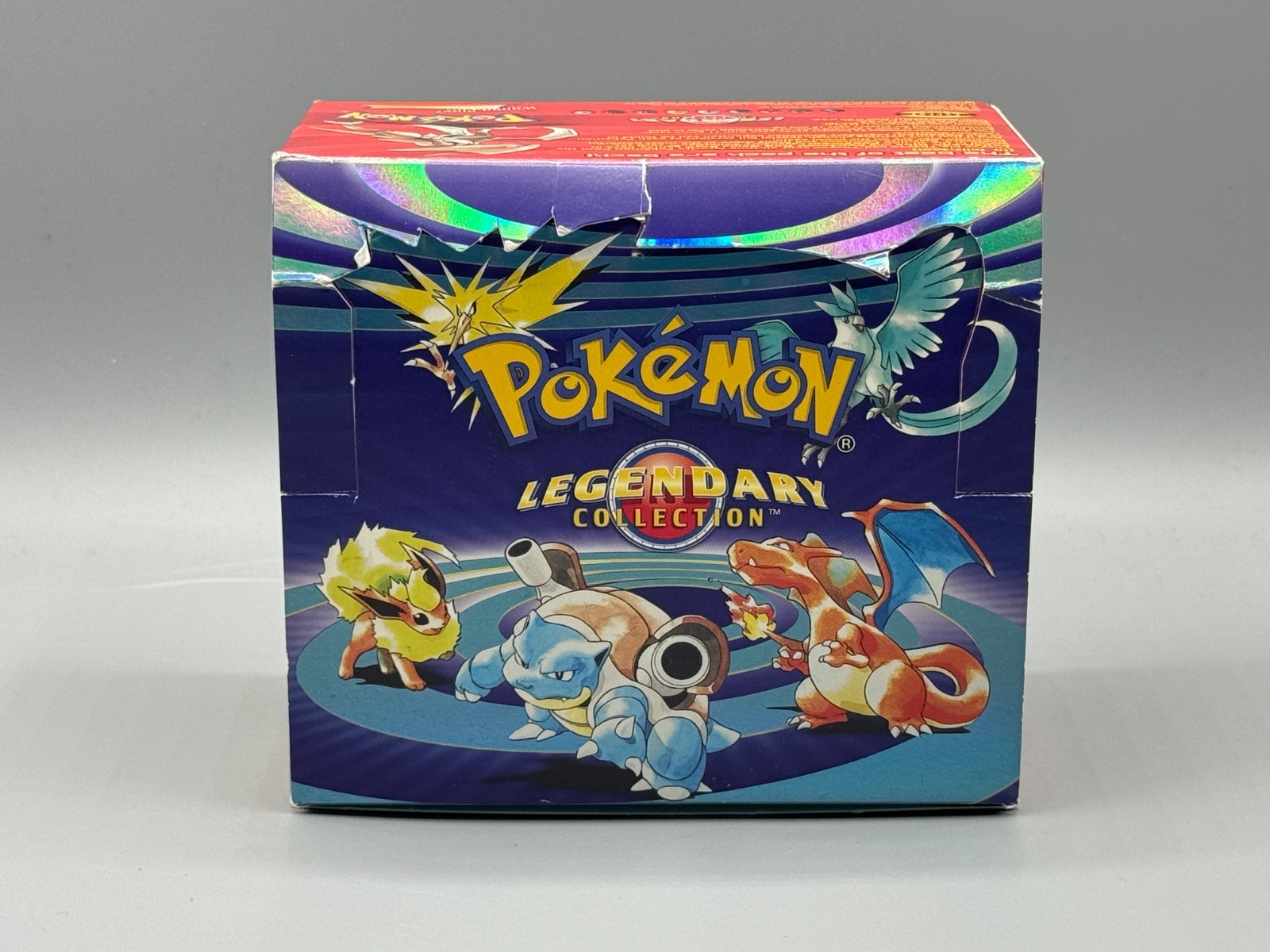 Pokemon Legendary Collection Booster Box OPENED NO PACKS WOTC Authentic