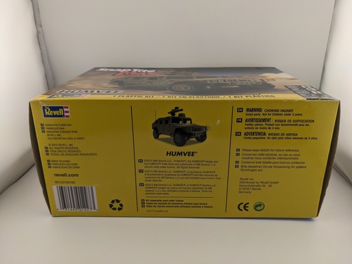 REVELL SnapTite Max Model HUMVEE Kit SKill 2 1:25 Scale New Sealed - Picture 4 of 7