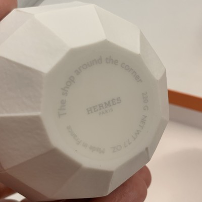 HERMES キャンドル Hermes The Shop Around The Corner Scented Candle In Ceramic Bowl