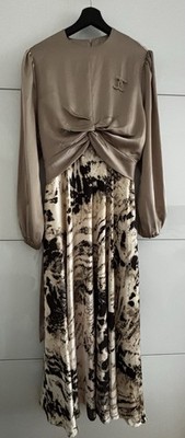 Maxikleid Abaya hijab dubai Taupe L XL Kaftan takschita abendkleid henna