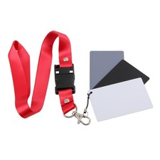 18Degree Digital White Black Gray Card For Precise Camera Balance Calibration