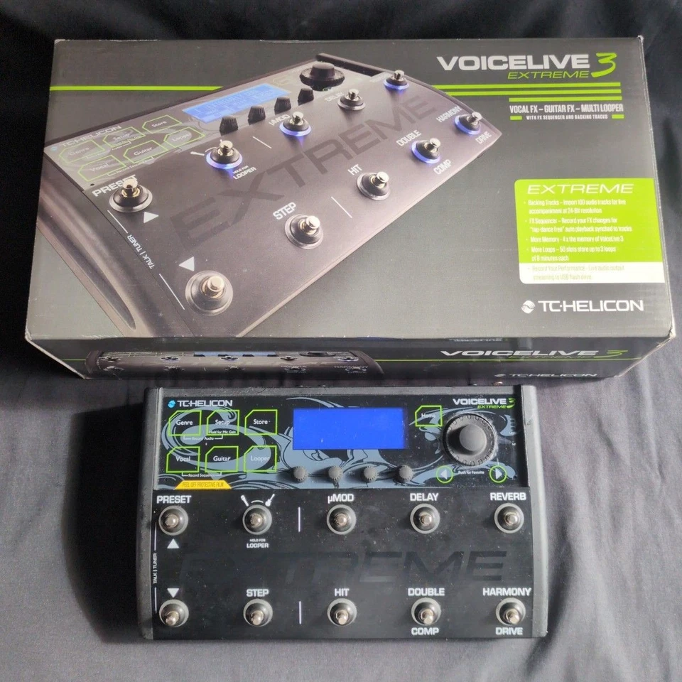 TC-HELICON VOICELIVE 3 Extreme Effector Audio Console VOICE LIVE W/BOX - Image 2 of 4