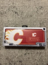 SOAR NHL LED Ambience Light Box: Elevate Your Space Calgary Flames New