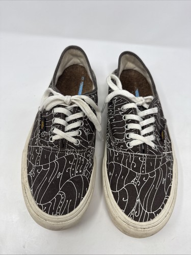 VANS x Tudor Authentic SF Low Shoes Men’s 10.5 Brown Skate Sk8 JAVA - Picture 5 of 11