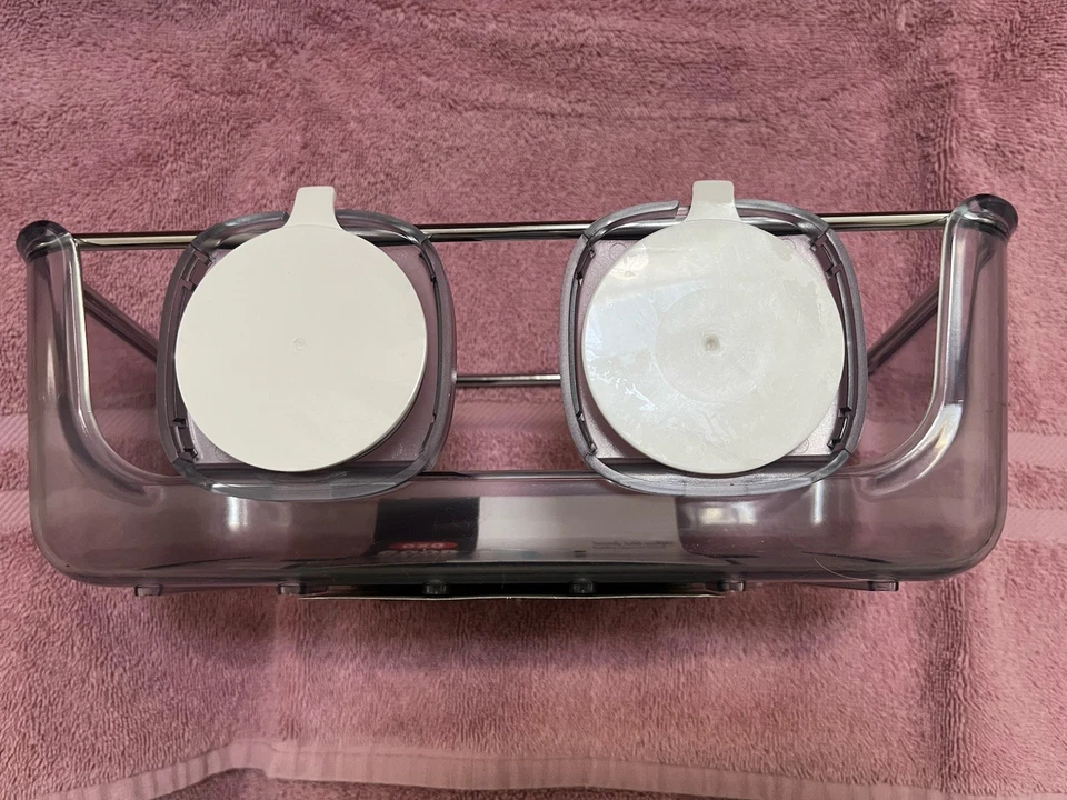 OXO Stronghold Suction Large Basket: Stainless Steel & Plastic Shower Organizer - Image 4 of 4