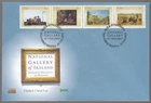 Ireland 2002 FDC National Gallery of Ireland 140th Anniversary - 1st Issue