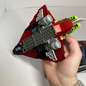 LEGO Star Wars Jedi Starfighter 7143 Complete With Instructions + Minifig