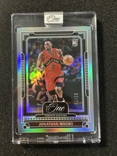 2024-25 Panini One and One Jonathan Mogbo Silver Rookie Base Encased Raptors /75