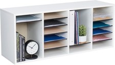 Safco Literature Organizer 24 Compartments Mailbox White