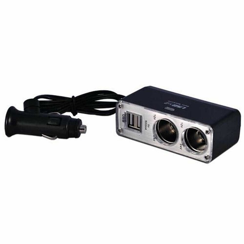 Chargeur Voiture Double USB avec Prises Jumelles pour Charge Simultanée d'Appar - Photo 8 sur 12