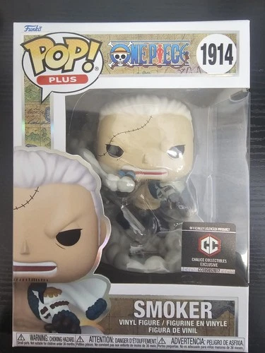 Funko Pop! Plus:One Piece SMOKER Chalice Collectible (Exclusive) #1914 (w/prot..