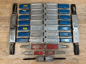 Lot of 12 VTG Jig Spinner Sinker Molds DO-IT - AMENT - HILTS used FREE SHIP