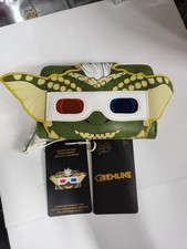 Cartera Loungefly NUEVA CON ETIQUETAS Gremlins Rayas Brilla en la Oscuridad Funko Gafas 3D