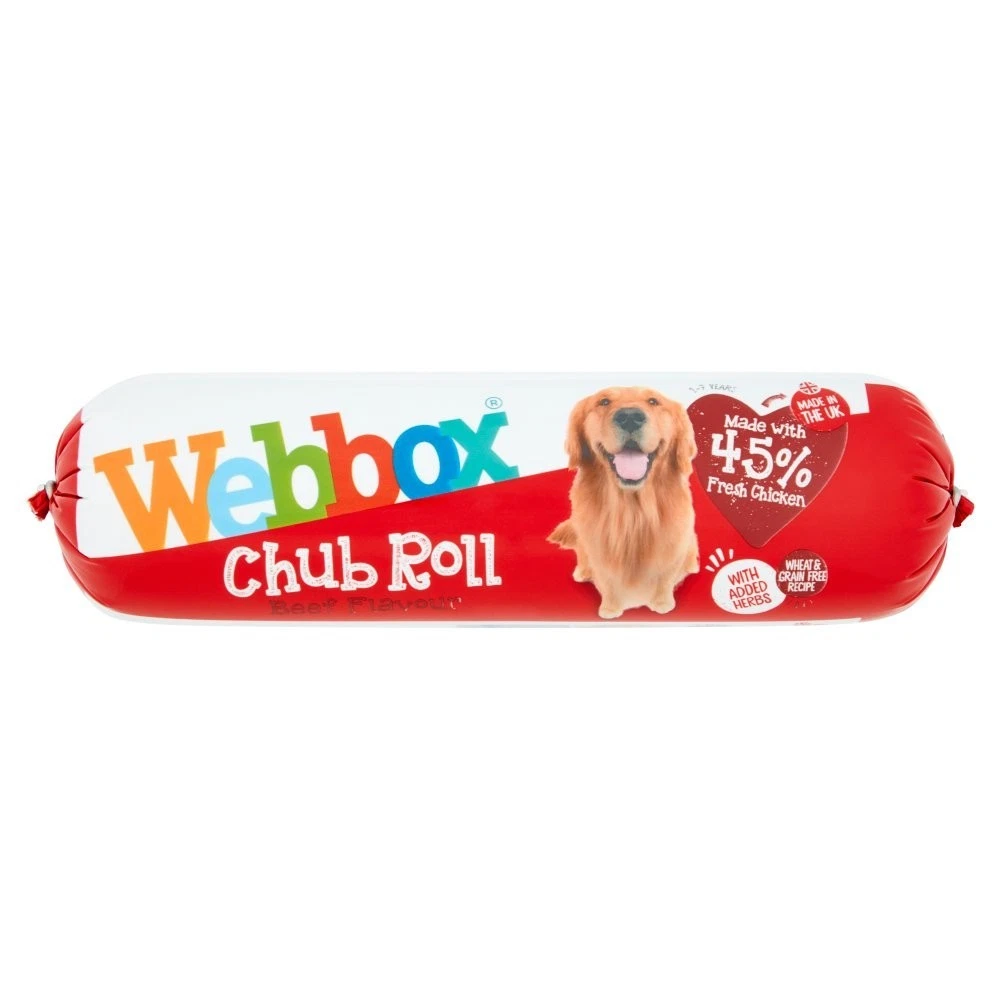 Webbox Chub Roll Beef Pack of 15x720g