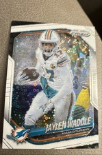 2025 Panini Prizm - Jaylen Waddle #172 White Disco Prizm