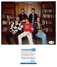 ‘Caamp’ Band Signed 8x10 Photo 'Evan & Matt' Indie Folk 'By And By' ACOA