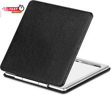 Compact Makeup Mirror for Pocket Purse Clutch, 1X/2X Magnifying Foldable Cosmeti