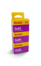 KODAK GOLD 200 135/36 - Film Tripack 3 Pellicole scadenza 07/2028