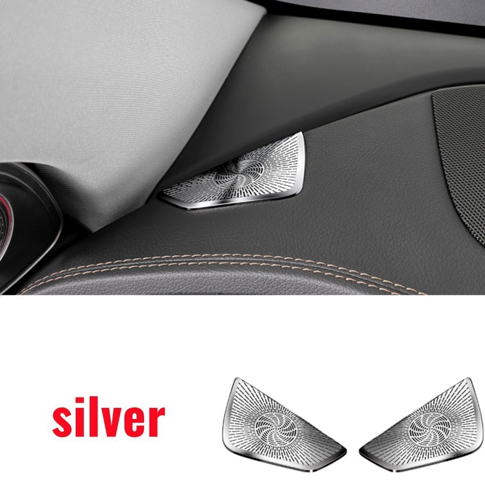 Metal Dash AC Air Conditioner Vent Dust Speaker Cover For BENZ GLE GLS W167 X167