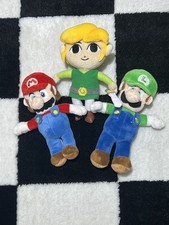 Super Mario Bros Plush Doll Link Mario & Luigi The Legend Of Zelda