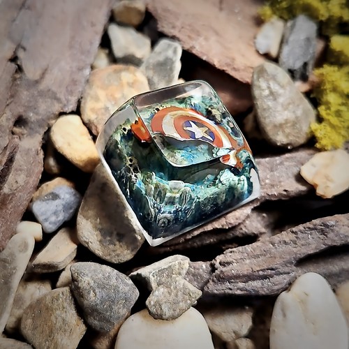 Marvel keycaps, thanos keycap, captain keycap, ironman keycap, stormbreaker key - Picture 7 of 11