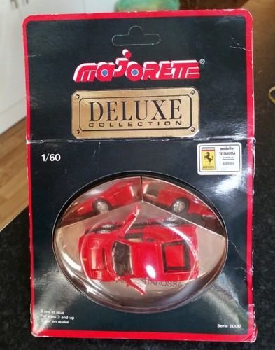 RARE MAJORETTE DELUXE COLLECTION FERRARI TESTAROSSA SERIES 1000 RARE 1:60 NEW 3120721000107 | eBay